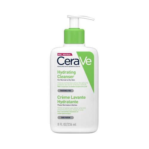 ژل شستشو آبرسان صورت (نرمال تا خشک) سراوی CeraVe Hydrating Cleanser