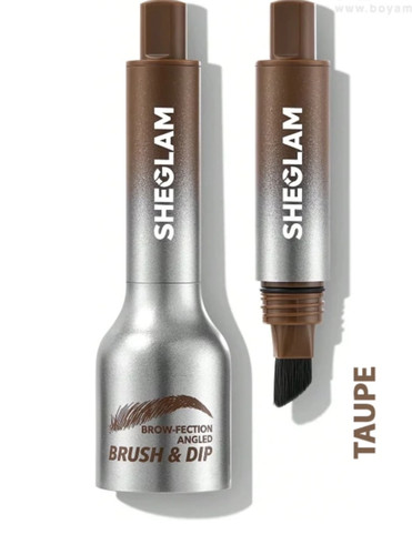 هاشور ابرو شیگلم SHEGLAM مدل Brow-Fection Angled رنگ TAUPE